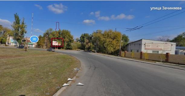 Билборд A в Запорожье Зачиняева-Истомина фото 1