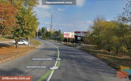 Billboard A in Zaporizhzhya Zadneprovskaa - ZD pereezd Photo 1