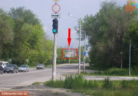 Билборд B в Запорожье, 3х6  Симферопольская тр - Светлогорская фото 1