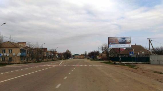 Білборд, Бігборд (Борд)  A у Приморську, 3x6  Мелитопольское ш - Затишна ул. Фото 1