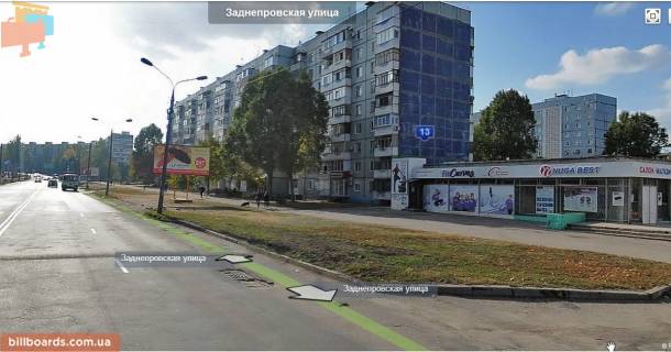 Билборд A в Запорожье Заднепровская,13 - Сорочинська (Новгородська) фото 1