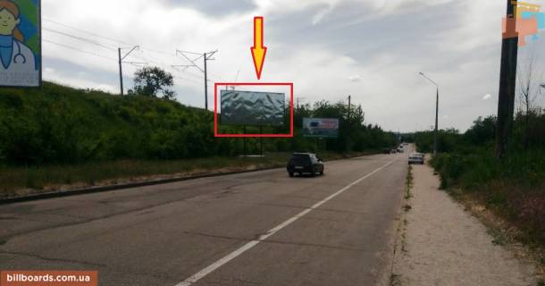 Билборд A в Запорожье, 3х6  ул. Величара (Тюленіна) въезд на мост Інженера Преображенського фото 1