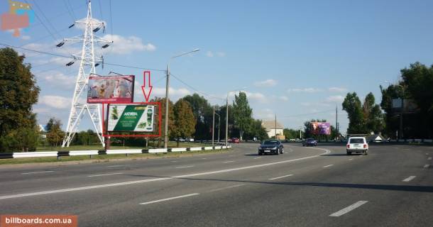 Билборд B в Запорожье, 3х6  Стефанова-автомобильный переезд (НИЗ) фото 1