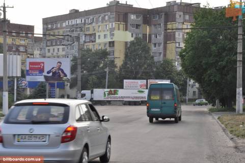 Билборд  в Днепр (Днепропетровск) ул. Калиновая - ул. Героев Гражданской Войны, АЗС Принц, к ТРЦ "Караван" фото 1
