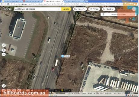 Билборд  в Днепр (Днепропетровск) пр-т Слобожанський (Газети "Правда"), автосалон Skoda схема