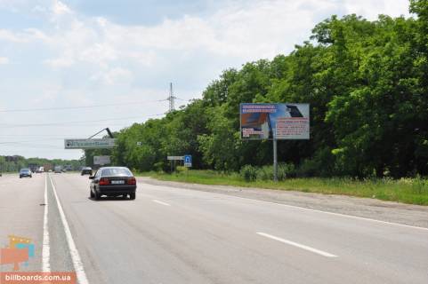 Билборд  в Днепр (Днепропетровск) Запорізьке шосе, селище Дослідне фото 1