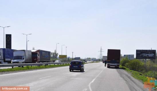 Билборд  в Днепр (Днепропетровск) Донецьке шосе, перед АЗС "Укртатнафта", р-н "Епіцентра", в'їзд до міста, 222+000, справа фото 1