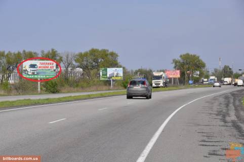 Билборд  в Днепр (Днепропетровск) Донецьке шосе, перед АЗС "Укртатнафта", р-н "Епіцентра", виїзд з міста, 221+900 фото 1