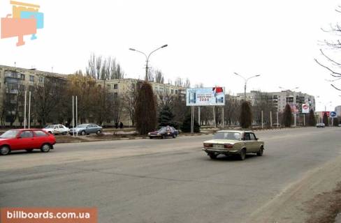 Білборд, Бігборд (Борд)   у Нікополі ул. Первомайская - разделитель 2 Фото 1