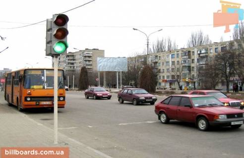 Билборд  в Никополе ул. Первомайская - ул. Шевченко фото 1