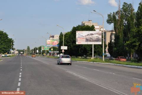 Билборд  в Павлограде вул. Можайська - вул. Дніпровська, б. № 14 (авторинок) фото 1