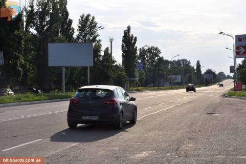 Билборд  в Павлограде вул. Можайська - вул. Дніпровська, б. № 14 (авторинок) фото 1