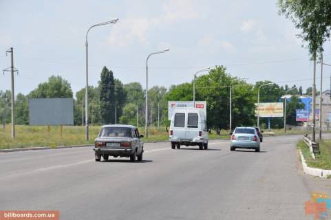 Билборд  в Павлограде вул. Дніпровська (АЗС Сентоза) фото 1