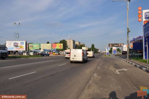 Билборд  в Павлограде вул. Полтавська, 131 - автостанція, лівий фото 1