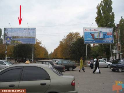 Билборд  в Никополе Проспект Трубников - площадь Независимости, АТБ-маркет, слева фото 1