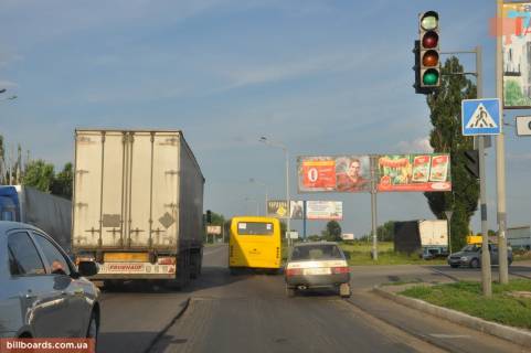 Билборд  в Павлограде вул. І. Богуна - вул. Дніпровська  (Гюнсел) (лівий) фото 1