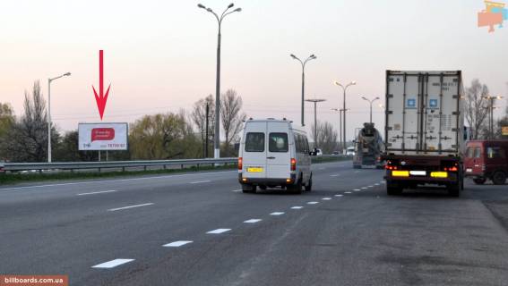Билборд  в Днепр (Днепропетровск) Донецьке шосе, перед віадуком, АЗС "Лукойл" фото 1