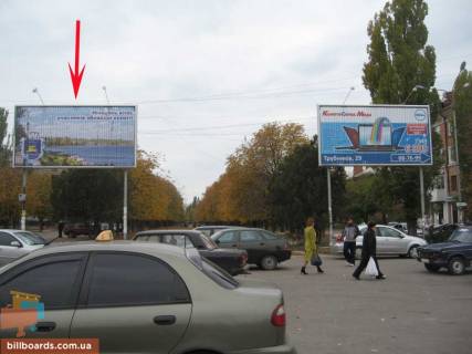 Билборд  в Никополе Проспект Трубников - площадь Независимости, АТБ-маркет, слева фото 1