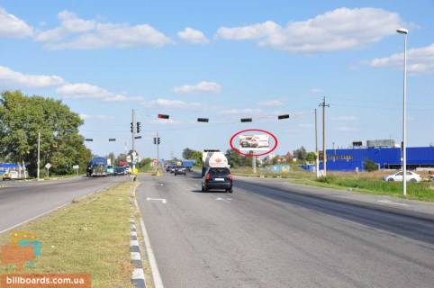 Billboard  in Dnipro (Dnipropetrovsk) Donec'ke sose, miz Metro ta Epicentrom, na svitlofori Photo 1