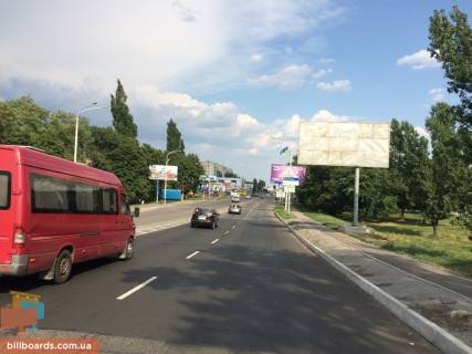 Билборд  в Павлограде вул. Дніпровська, міст через р. Вовча, в центр фото 1