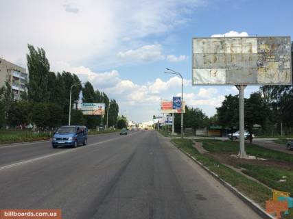 Билборд  в Павлограде вул. Дніпровська - вул. Некрасова, в центр, навпроти будівельного ринку фото 1