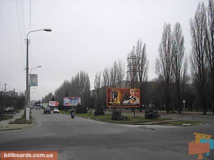 Билборд  в Никополе пр-т Электрометаллургов - ул. Некрасова(начало) фото 1