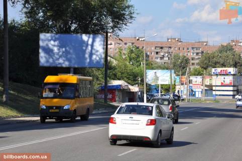 Билборд  в Днепр (Днепропетровск) ул. Космическая, спуск Тольятти фото 1
