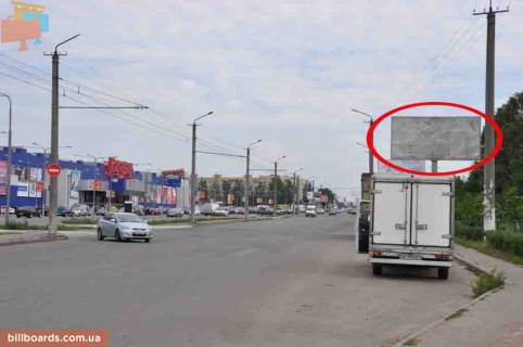 Билборд  в Днепр (Днепропетровск) ул. Березинская, напротив входа в гипермаркет "Олди", ТЦ "Караван" фото 1