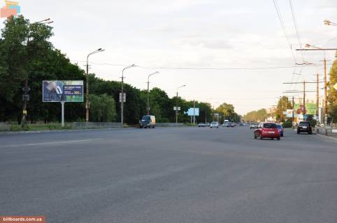 Билборд  в Днепр (Днепропетровск) Набережная Заводская - ул. Коммунаровская, АТБ-маркет, в центр фото 1