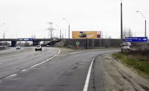 Билборд A в Бровары, 3х6  Бровари Окружна (А) правий - на Бориспіль,Чернігів фото 1