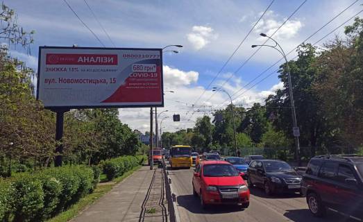Билборд B в Киеве, 3х6  Вишгородська /Мостицька (В) фото 1