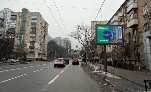 Скроллер A в Киеве, 2.3х3.14  вул.Міхайла Бойчука (Кіквідзе), 27 / на б-р Л.Українки, Миколи Міхновського бульвар (Дружби Народів бульвар) (А4) СКРОЛЕР - 181961 фото 1