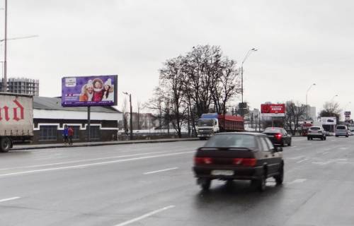 Билборд B в Киеве, 3х6  Броварський пр-т,ст метро "Лісова", ринок "Даринок" (В) в*їзд в Київ фото 1