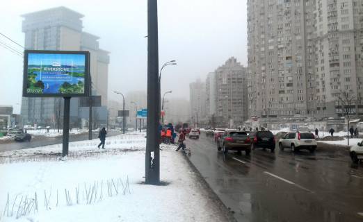 Скроллер A в Киеве, 2.3х3.14  Дніпровська набережна/трц Аркадія (разподілювач) - "Ауді" центр/на мост Патона (А1) СКРОЛЕР - 182116 фото 1