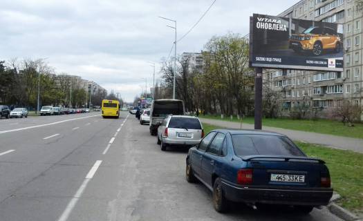 Билборд A в Киеве, 3х6  пр-т Лісовий 31/Кубанської України вул. (Маршала Жукова)- на вул.Братиславськая (Ашан,Епіцентр) (А) фото 1