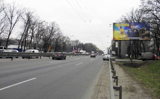 Билборд A в Киеве, 3х6  пр-т Глушкова 139/ виїзд з Києва (Одеське напр)/В Кишеня-450м до поста ДАІ (А) фото 1
