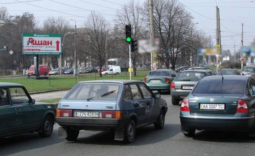 Билборд A в Киеве пл.Валерія Марченко (Інтернаціональна) /Стеценко (А) фото 1