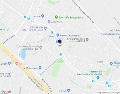Билборд B в Киеве, 3х6  Симиренко 5 (Борщагівка (В) ринок) на пр-т Відрадний схема