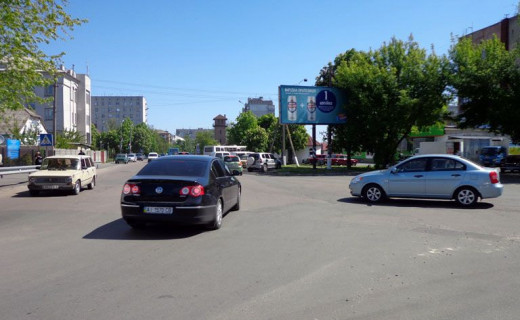 Білборд, Бігборд (Борд)  A у Борисполі, 3х6  Бориспіль вул.Глибоцька/вул.Героїв Небесної Сотні - 50м до вул.Київський шлях (А)/Фора,Укртелеком Фото 1