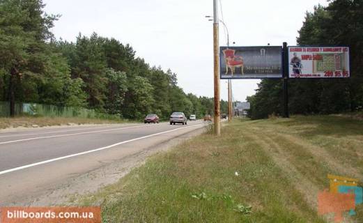 Билборд A в Киеве Конча-Заспа (А) - правый  (21 км+700 м) фото 1
