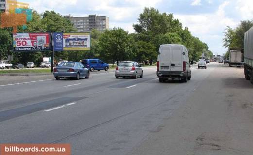 Билборд Р/П в Киеве Окружная/Теремки маркет"В.Кишеня" - к Одесской пл.левый фото 1