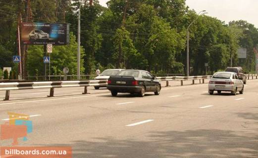 Билборд B в Киеве просп. Берестейський (Перемоги) 132 (В) в центр фото 1