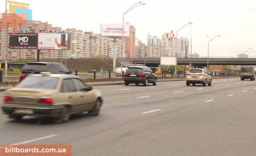 Билборд B в Киеве Бажана/Осокорки (В) левый  фото 1