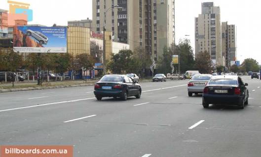 Билборд B в Киеве Днепровская набережная 5 (В)/р-ан Каравелла на Осокорки фото 1