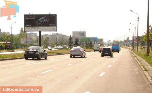 Билборд Р/П в Киеве просп. Романа Шухевича (Генерала Ватутіна)/400 м от рынка "Троещина фото 1