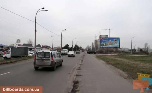 Билборд A в Киеве Бортничи вул.Евгенія Харченка 59/автосалон Хюндай (А) - на Київ фото 1