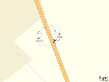 Билборд B в Одессе, 3*6  Трасса  Киев-Одесса 454+150 Б (в стор. Одессы) схема