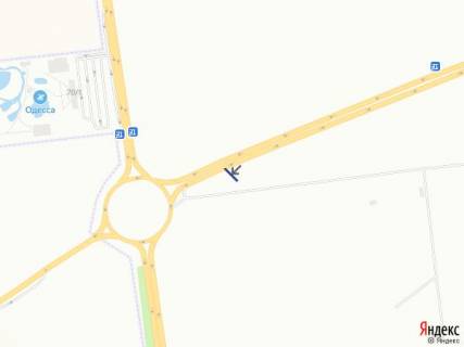 Билборд B в Одессе, 3x6  Одесса-Б.Днестровский. Прилиманское 10+690 Б схема