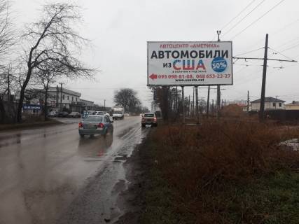 Билборд A в Одессе Одесса-Черн-ка (Метро2) 3+500 А (в город) фото 1
