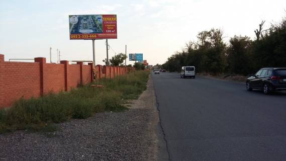 Билборд B в Одессе, 3x6  Одесса-Черн-ка (МЕТРО 2) 2+00 Б (из города) фото 1